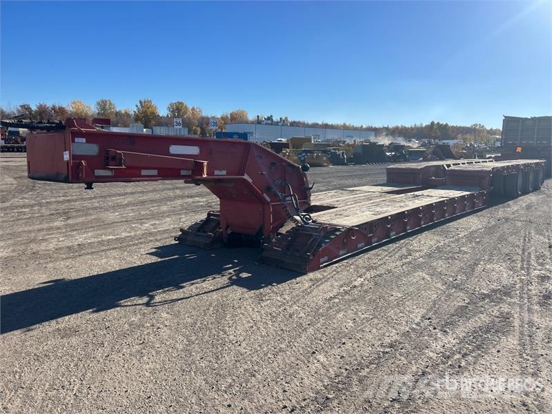 J.C. Trailer Quad/A Removable Gooseneck Lowboy Trailer Low loaders