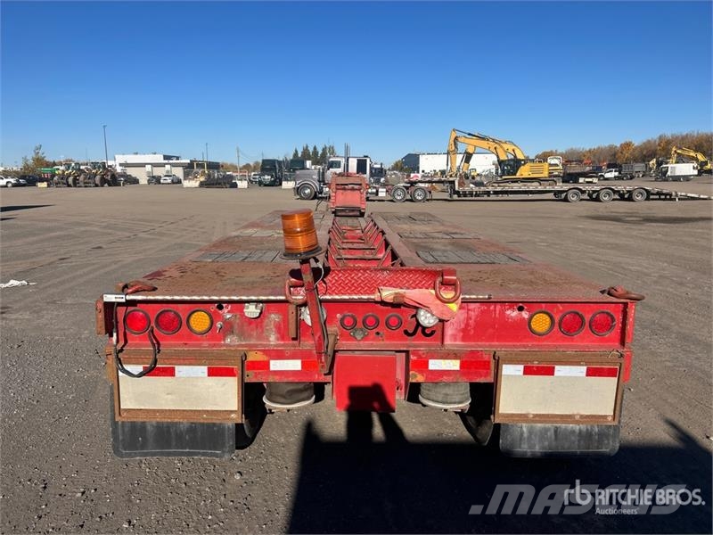 J.C. Trailer Quad/A Removable Gooseneck Lowboy Trailer Low loaders