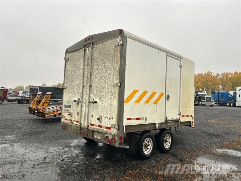 J.L. Leclerc 13 ft T/A Enclosed Trailer Rimorchi cassonati