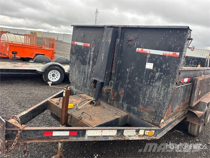  J &  Trailers 12 ft T/A Dump Utility Trailer Самоскиди