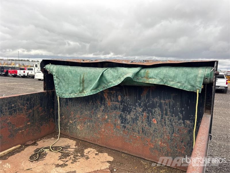  J &  Trailers 12 ft T/A Dump Utility Trailer Самоскиди