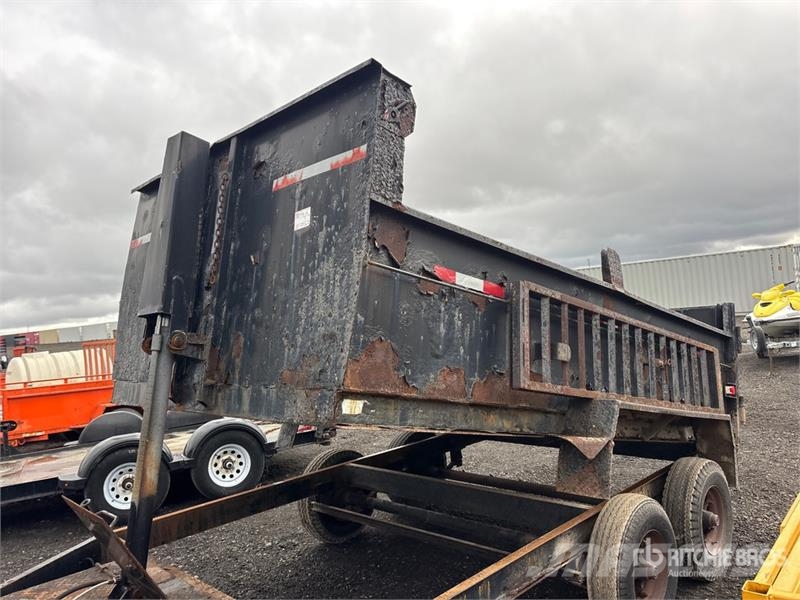  J &  Trailers 12 ft T/A Dump Utility Trailer Самоскиди