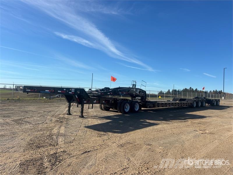  J &  Trailers low boy Tri/A Removable Gooseneck Lo Niski utovarivači