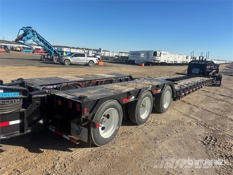  J &  Trailers low boy Tri/A Removable Gooseneck Lo Niski utovarivači