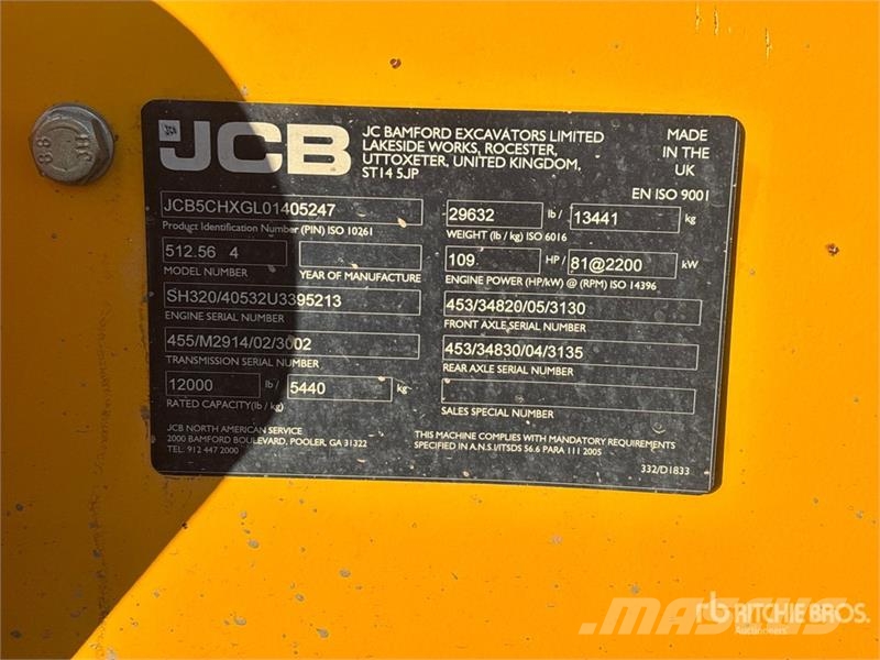 JCB 512-56 Teleskooplaadurid