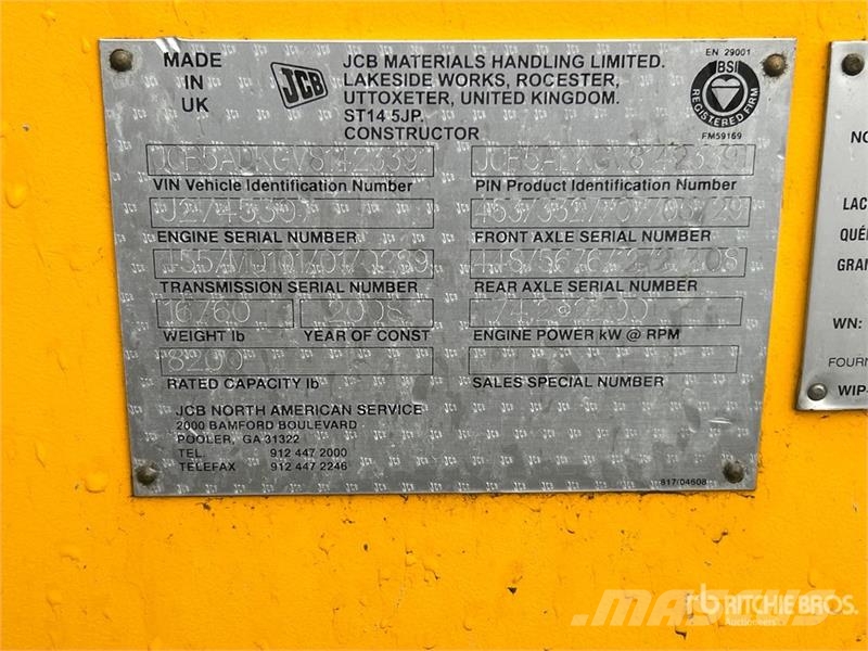 JCB 541-70 مناولات متداخلة