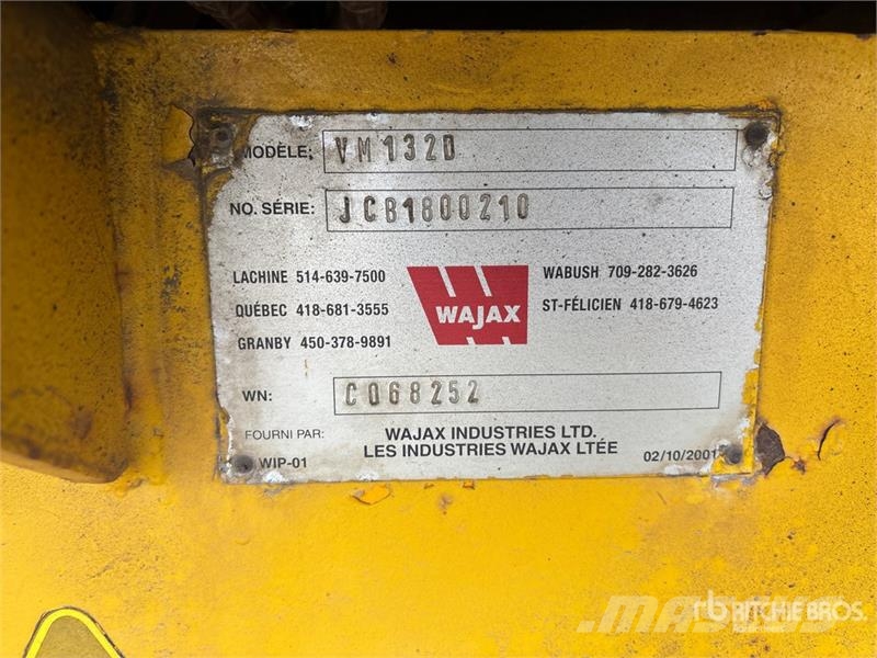 JCB VM132 Smooth Drum Compactor Грунтові котки