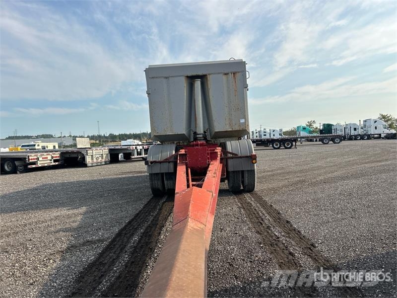 JCTR 17 ft Tri/A Pup Dump Trailer Bañera