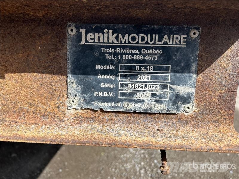 Jenik Modulaire 18 ft x 8 ft Portable S/A Portable Andre komponenter