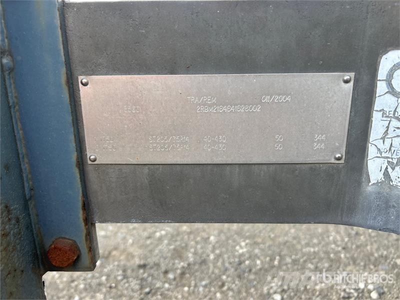 JL Leclerc 03349 11 ft T/A Utility Trailer Altri rimorchi