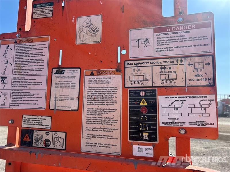 JLG 1930 ES Electric Scissor Lift Sakselifter