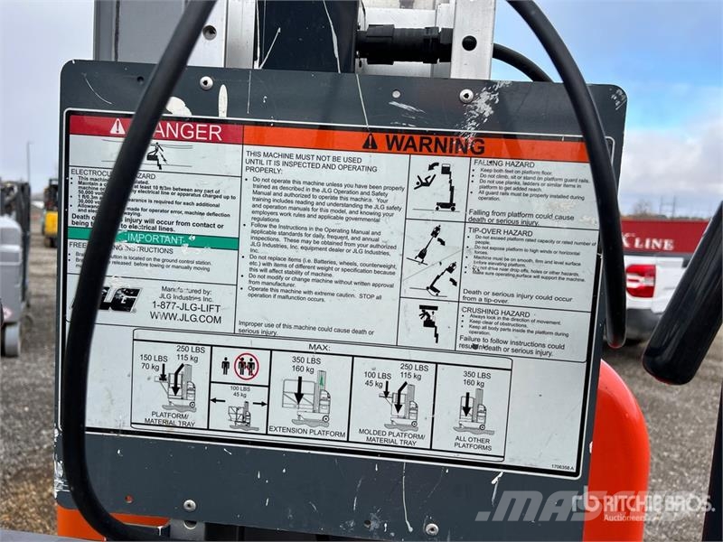 JLG 20DVL Vertical Mast Lift Plataformas elevatórias verticais