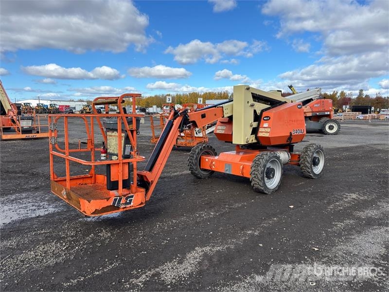 JLG 340AJ 4WD LPG Articulating Boom Lift رافعات سلة مفصلية