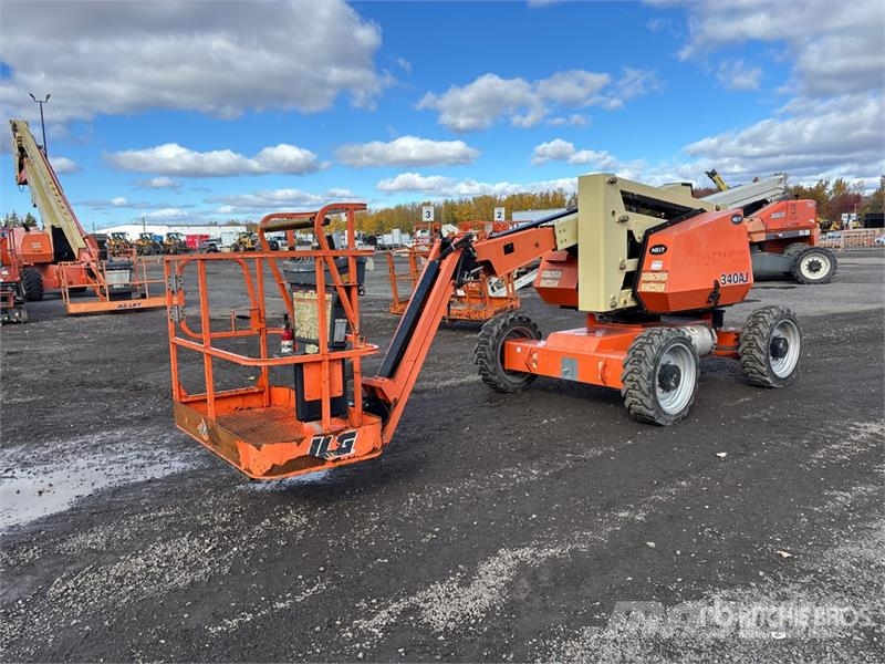 JLG 340AJ 4WD LPG Articulating Boom Lift رافعات سلة مفصلية
