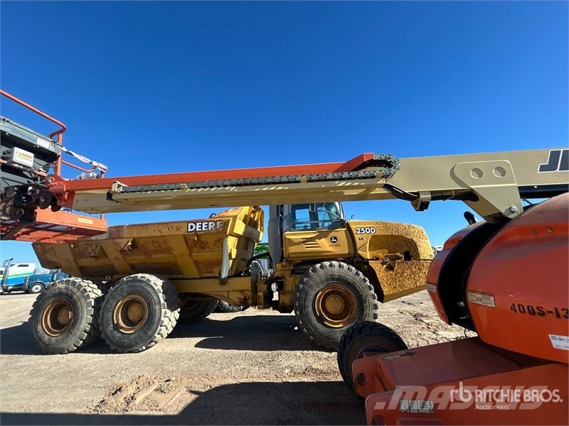 JLG 400S 4WD Diesel Telescopic Boom Lift رافعات سلة تلسكوبية