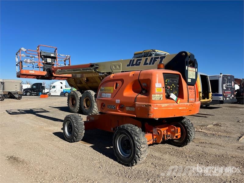 JLG 400S 4WD Diesel Telescopic Boom Lift رافعات سلة تلسكوبية