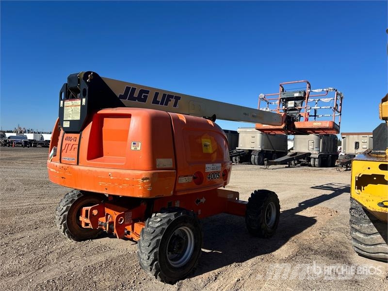 JLG 400S Telescopic Boom Lift رافعات سلة تلسكوبية