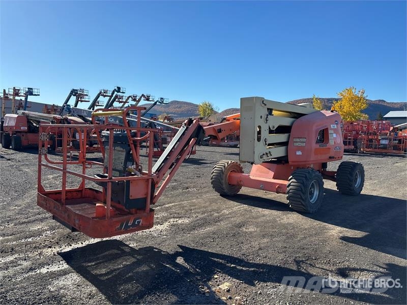 JLG 450AJ Series II 4WD Dual Fuel Articulating Boom Li Plataforma de trabajo articulada