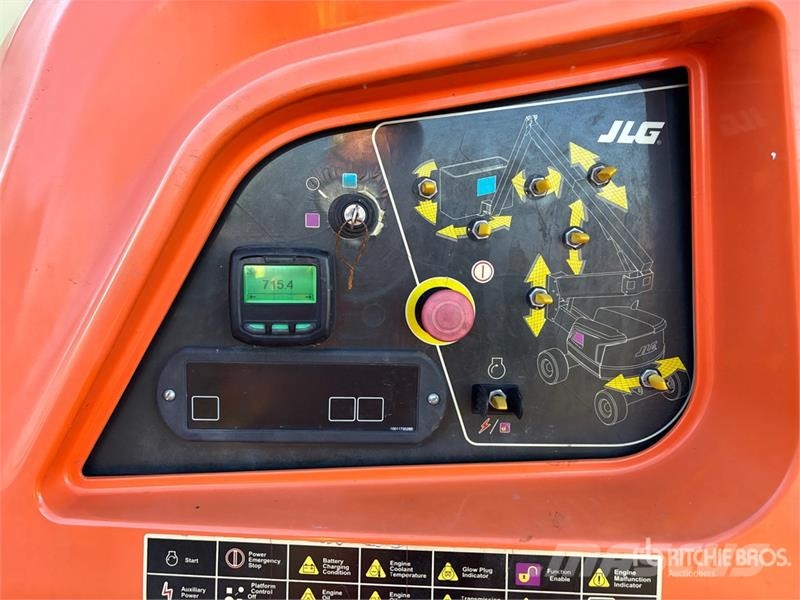 JLG 450AJ Series ll 4WD Dual Fuel Articulating Boom Li Nacele cu brat articulat