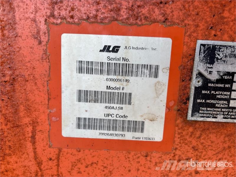 JLG 450AJ Series ll 4WD Diesel Articulating Boom Lift Piattaforme a braccio articolato