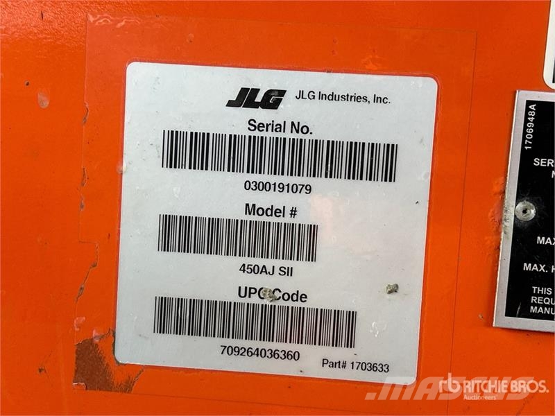 JLG 450AJ Series ll 4WD Diesel Articulating Boom Lift رافعات سلة مفصلية