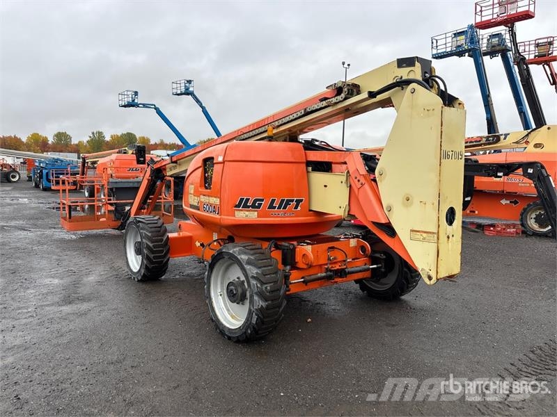 JLG 600AJ 4WD Dual Fuel Articulating Boom Lift Plataforma de trabajo articulada