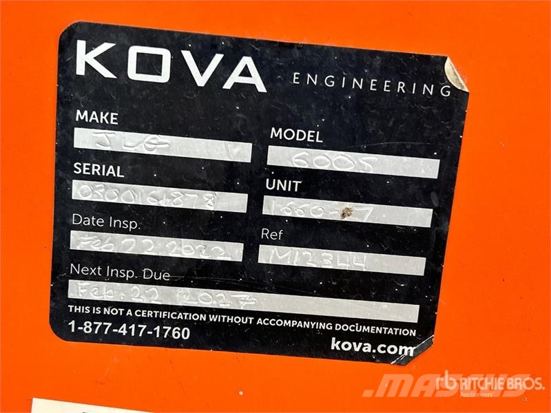 JLG 600S 2WD Diesel Telescopic Boom Lift Teleskopske dvižne ploščadi