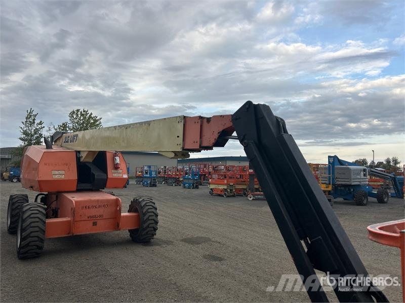 JLG 660SJ 4WD Dual Fuel Telescopic Boom Lift Teleskopiskie pacēlāji