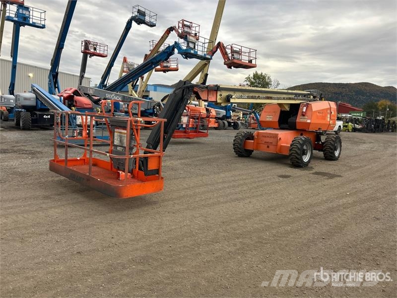 JLG 660SJ 4WD Dual Fuel Telescopic Boom Lift Teleskopiskie pacēlāji