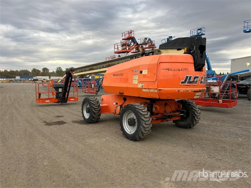 JLG 660SJ 4WD Dual Fuel Telescopic Boom Lift Teleskopiskie pacēlāji