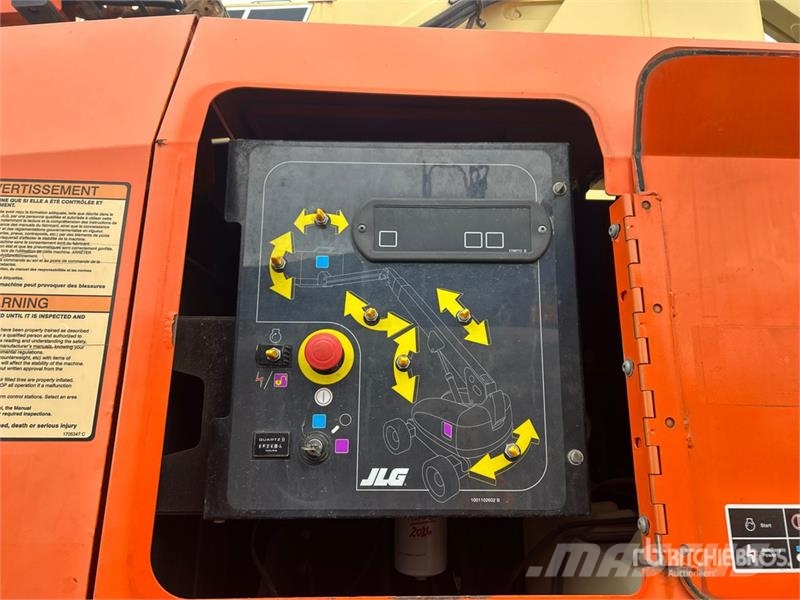 JLG 860SJ 4WD Diesel Telescopic Boom Lift Teleskopiskie pacēlāji