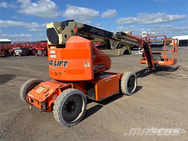 JLG E450AJ 2WD Electric Articulating Boom Lift Plataforma de trabajo articulada