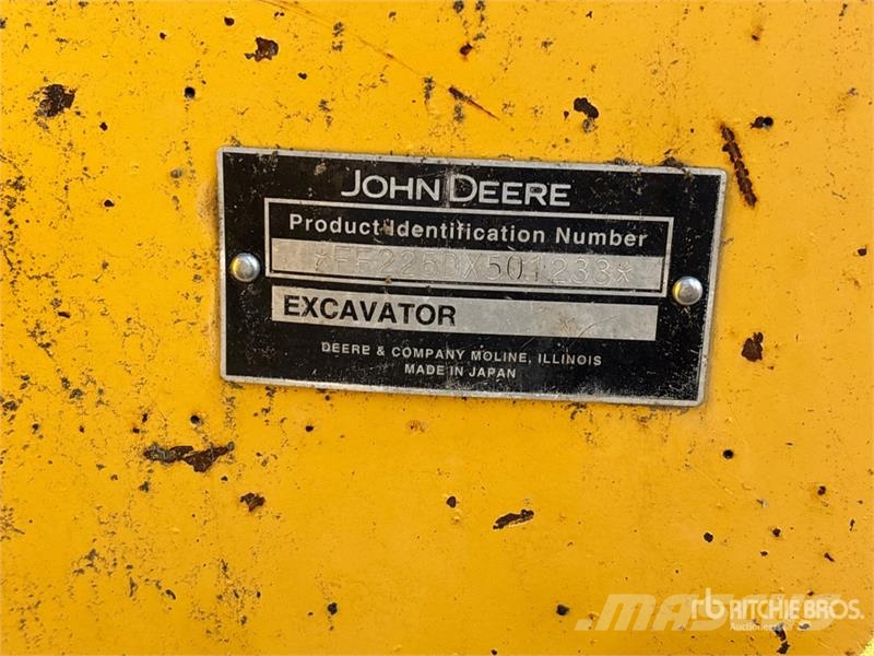 John Deere 225D LC Tracked Excavator Escavadoras de rastos