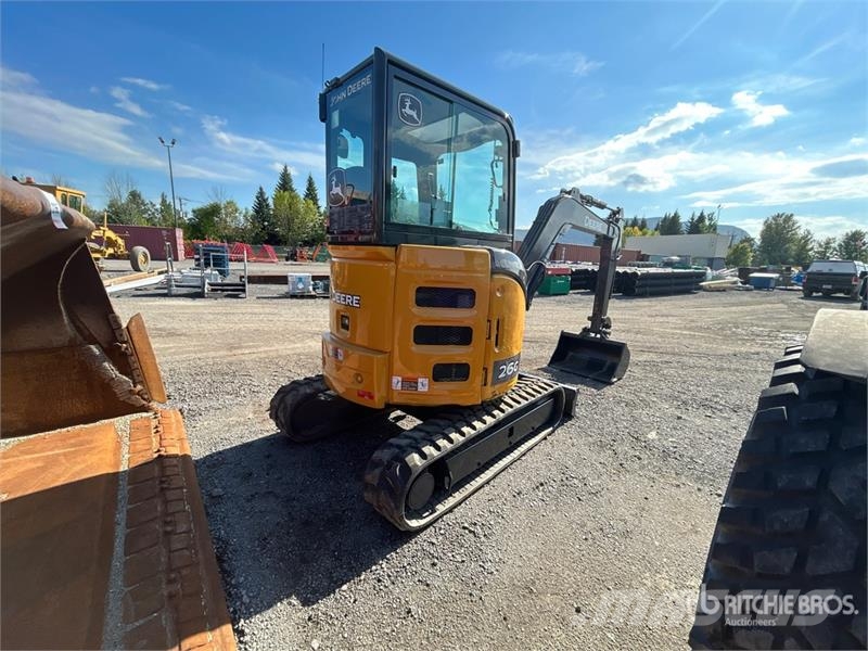 John Deere 26G ミニ油圧ショベル 7t以下（ミニユンボ・ミニディガー）