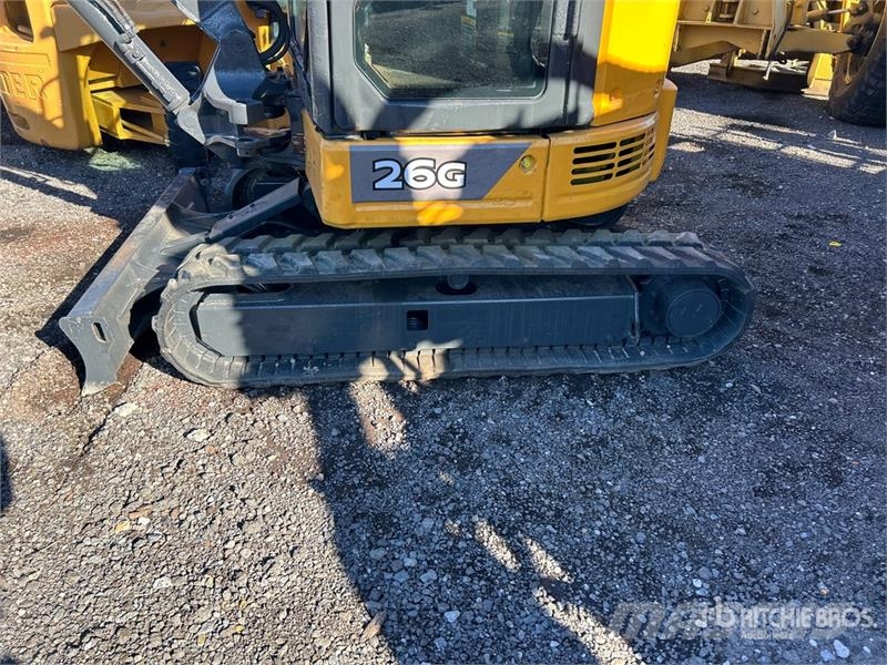 John Deere 26G Mini bagri <7t