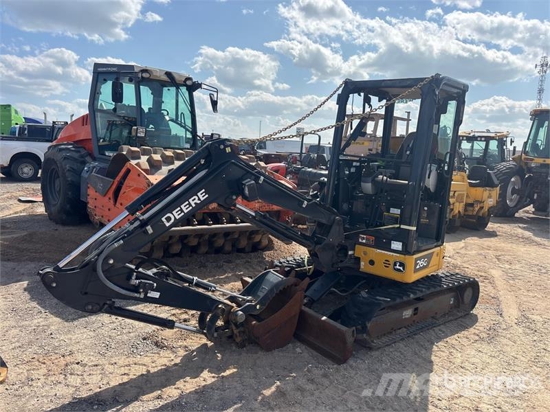 John Deere 26G Mini excavators < 7t (Mini diggers)