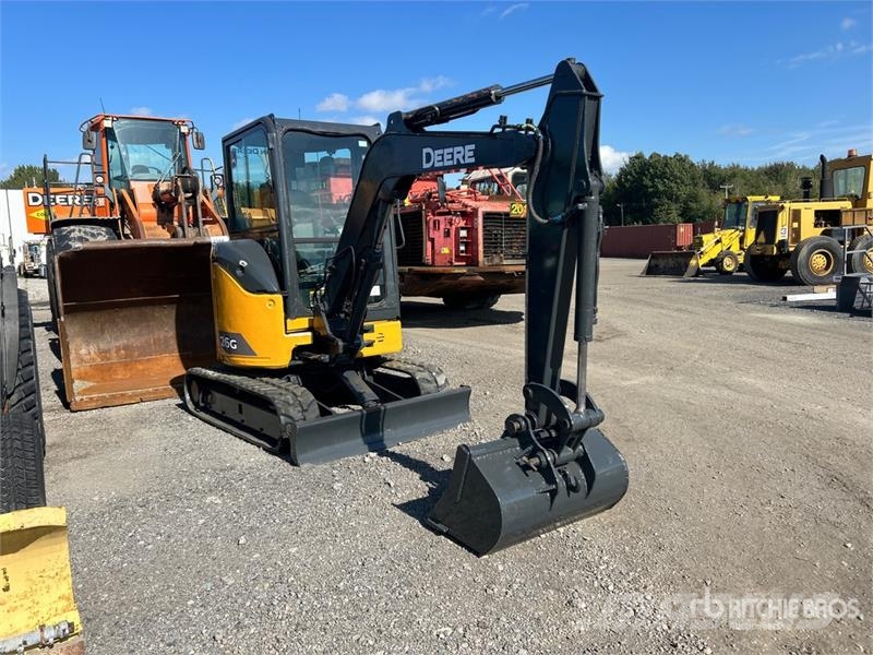 John Deere 26G ミニ油圧ショベル 7t以下（ミニユンボ・ミニディガー）