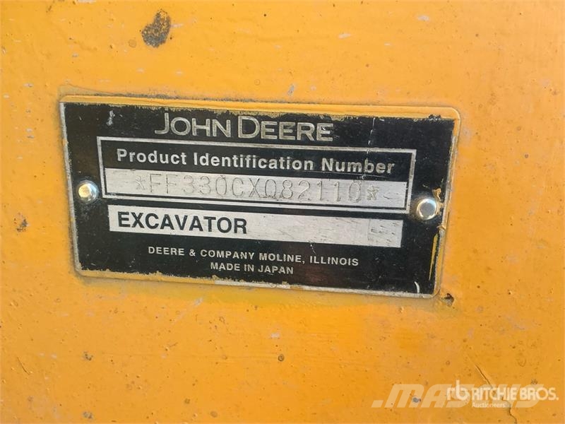 John Deere 330C LC Tracked Excavator Гусеничні екскаватори