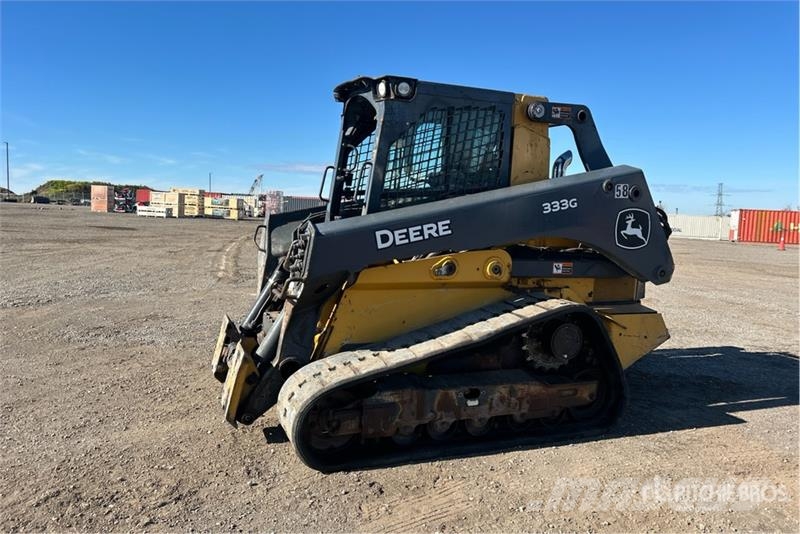 John Deere 333G Krautuvai su šoniniu pasukimu