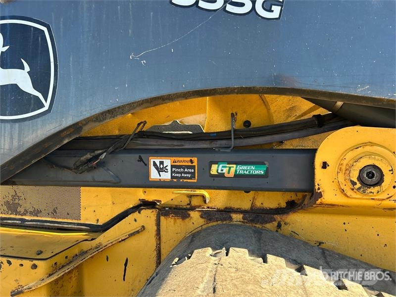 John Deere 333G Krautuvai su šoniniu pasukimu
