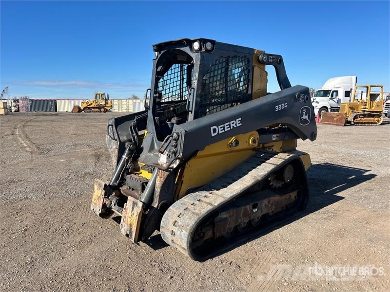 John Deere 333G Krautuvai su šoniniu pasukimu