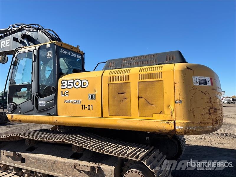 John Deere 350D LC Tracked Excavator Kāpurķēžu ekskavatori
