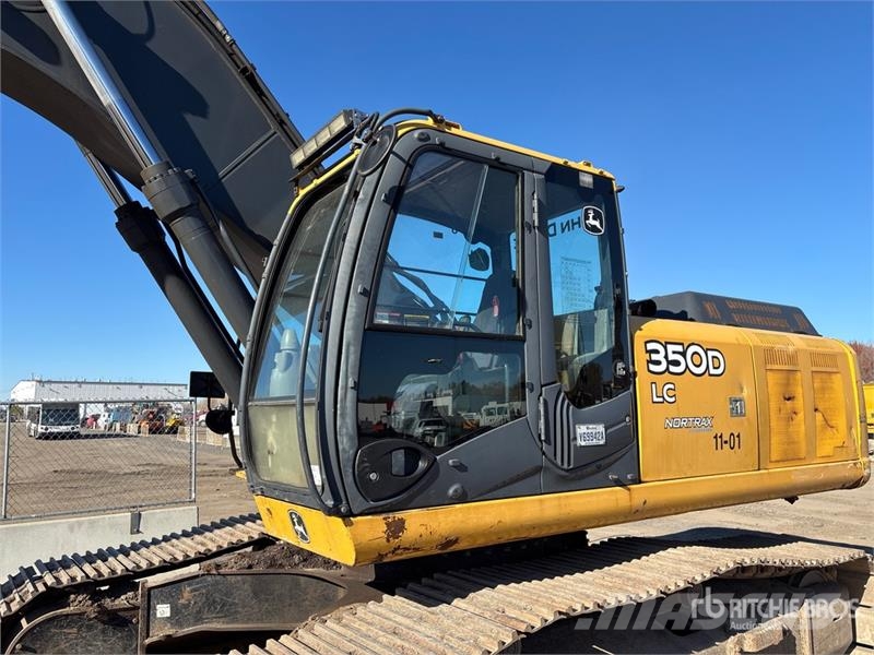 John Deere 350D LC Tracked Excavator Kāpurķēžu ekskavatori