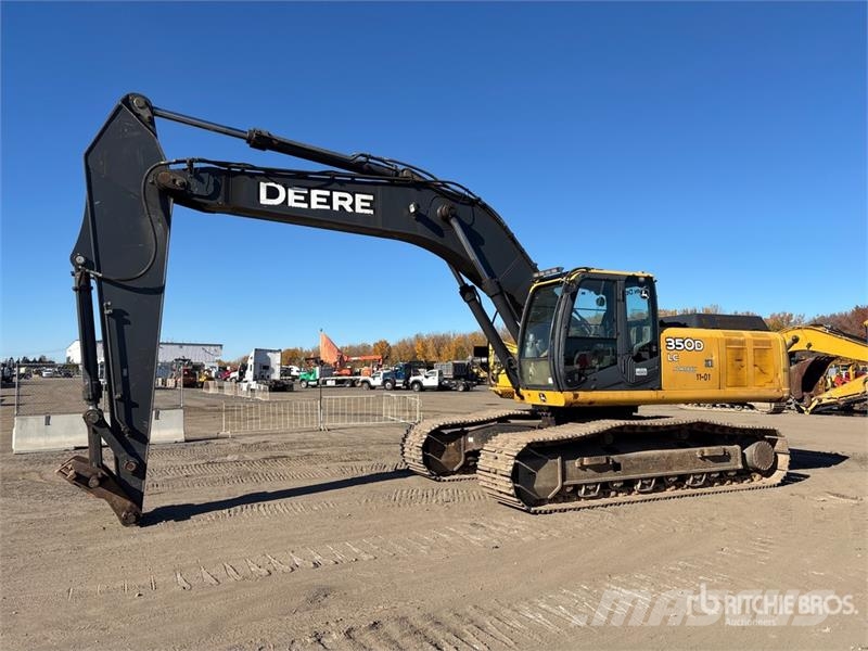 John Deere 350D LC Tracked Excavator Kāpurķēžu ekskavatori