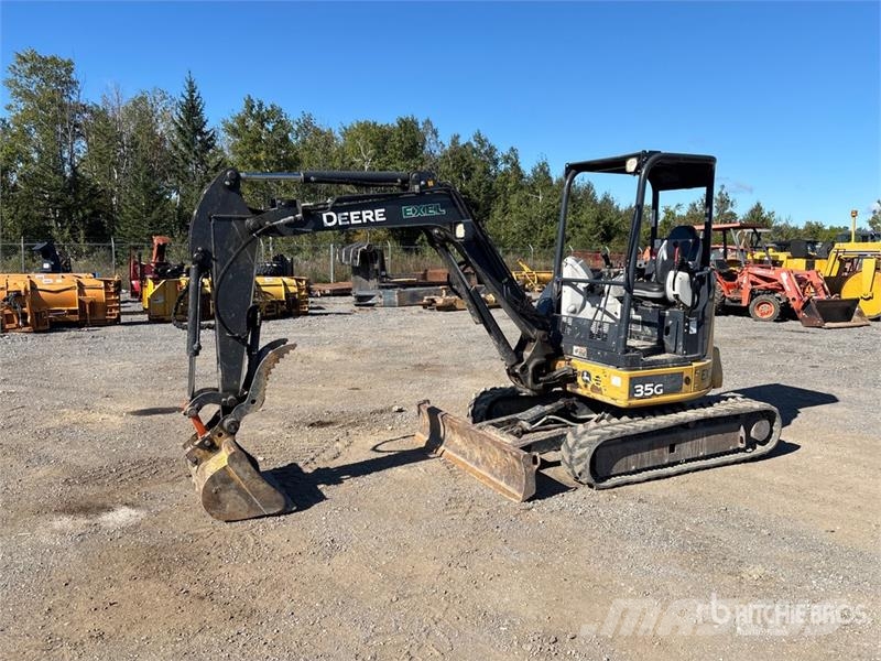 John Deere 35G Mini kotrók < 7t