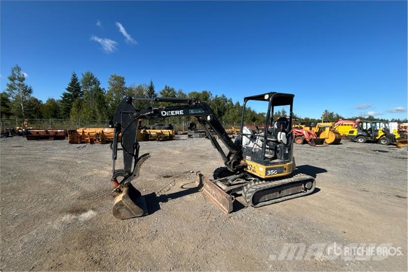 John Deere 35G Mini kotrók < 7t