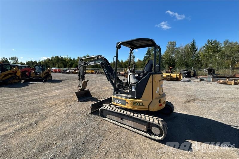 John Deere 35G Mini kotrók < 7t