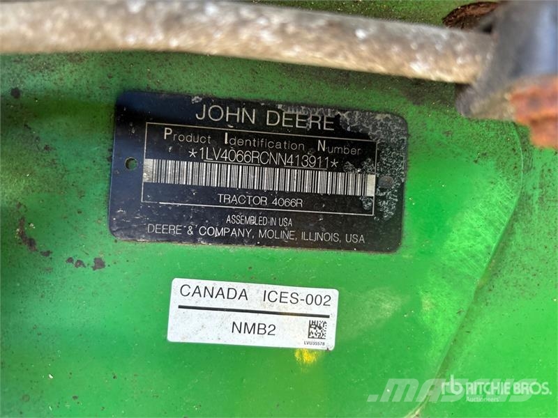 John Deere 4066R 4WD Utility Tractor Kompaktni (mali) traktori