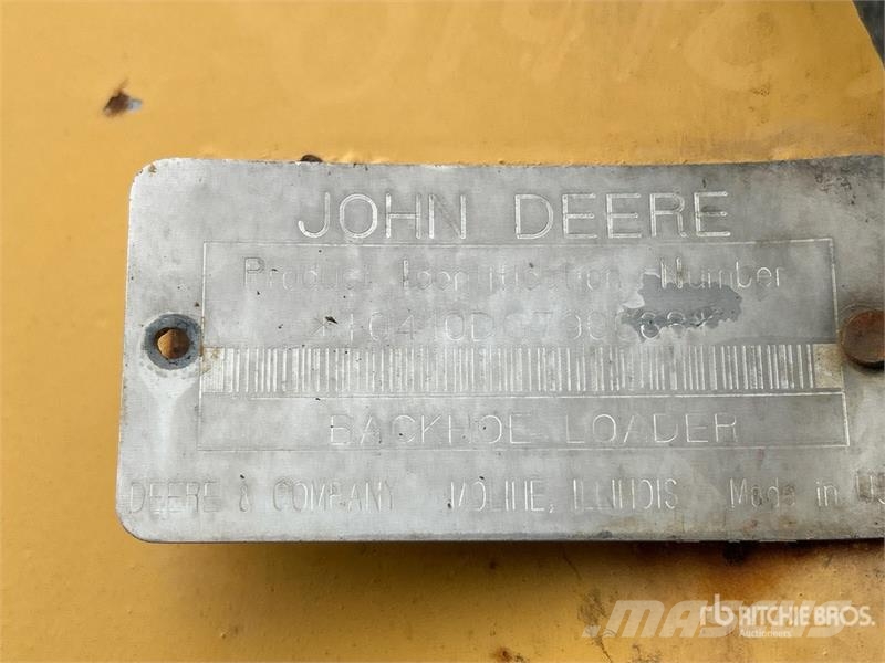 John Deere 410D Tractopelle