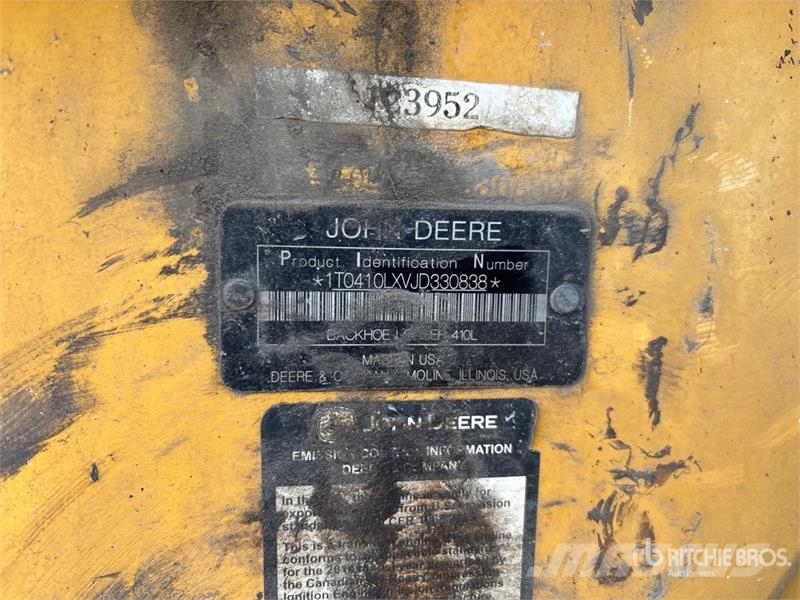 John Deere 410L Baggerlader